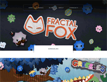 Tablet Screenshot of fractalfox.com